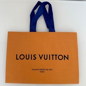 Louis Vuitton Paper Shopping Bag Small